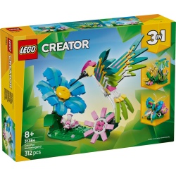 LEGO CREATOR ANIMALE SALBATICE COLIBRI COLORAT 31384