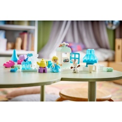 LEGO DUPLO DISNEY FROZEN CUTIE CREATIVA CU ELSA SI OLAF DIN REGATUL DE GHEATA 10462 - Img 6