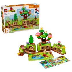 LEGO DUPLO PADUREA DESCOPERIRILOR CU ANIMALE SALBATICE 10480 - Img 2