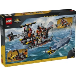LEGO JURASSIC WORLD UN MOSASAURUS ATACA O BARCA 77983 - Img 3