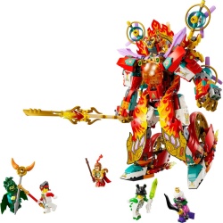 LEGO MONKIE KID ROBOTUL CU INEL DE FOC AL LUI NEZHA 80057 - Img 4