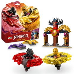 LEGO NINJAGO PACHET DE LUPTA CU DRAGONI SPINJITZU 71826 - Img 9