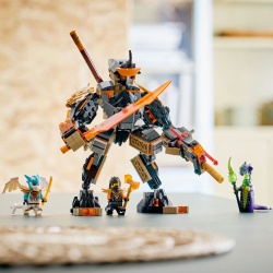 LEGO NINJAGO ROBOTUL DE MISIUNE AL LUI COLE SI DRAGONUL ZANE 71854 - Img 2