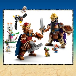 LEGO ONE PIECE DORRY VS BROGY GIGANTII DIN MICUTA GRADINA 75644 - Img 11