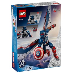 LEGO SUPER HEROES FIGURINA DE CONSTRUCTIE CAPITANUL AMERICA 76296 - Img 4