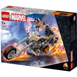 LEGO SUPER HEROES ROBOT SI MOTOCICLETA CALARETUL FANTOMA 76245 - Img 5