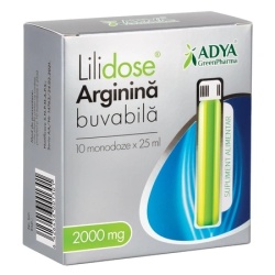 LILIDOSE ARGININA BUVABILA 2000MG 25ML*10MDZ