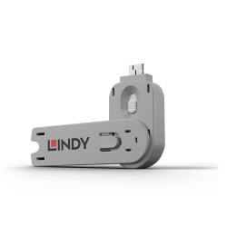 Lindy USB Type A Port Blocker Key, alb - Img 5