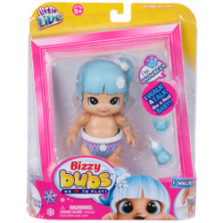 Little Live Bizzy Bubs - Bebelus cu functii, Snowbeam - Img 1
