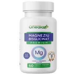 MAGNEZIU BISGLICINAT PREMIUM 60CPS VEGETALE