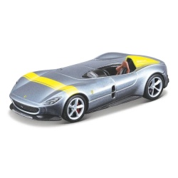 MAISTO MASINUTA METALICA SPEED ICONS FERRARI MONZA SP1 GRI SCARA 1 LA 64 - Img 2