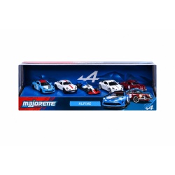 MAJORETTE SET 5 MASINUTE METALICE ALPINE SCARA 1 LA 64