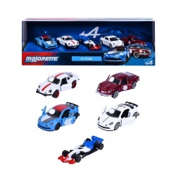 MAJORETTE SET 5 MASINUTE METALICE ALPINE SCARA 1 LA 64 - Img 3