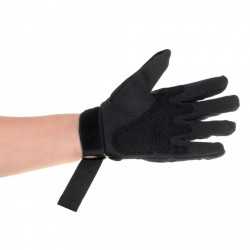 Manusi Tactice cu elemente de protectie, marime XL, cu destinatie Moto, ATV, SSV, QUAD, culoare Neagra - Img 2