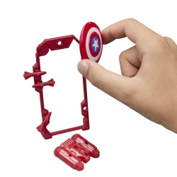 MARVEL AVENGERS ACTION VERS SET FIGURINA CAPTAIN AMERICA SI ACCESORII 11.4CM - Img 6