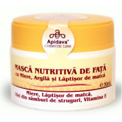 MASCA"CLEOPATRA"CU MIERE,ARGILA,LAPT.MATCA,VIT.E 50ml APIDAVA