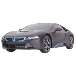 MASINA CU TELECOMANDA BMW i8 NEGRU CU SCARA 1 LA 18 - Img 4