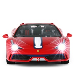 MASINA CU TELECOMANDA FERRARI 458 SPECIALE A ROSU SCARA 1 LA 14 - Img 4