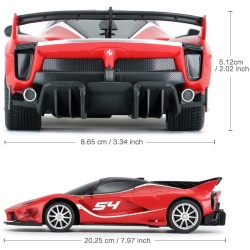 MASINA CU TELECOMANDA FERRARI FXX K EVO SCARA 1 LA 24 - Img 3