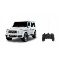 MASINA CU TELECOMANDA MERCEDES-BENZ G63 ALB SCARA 1 LA 24 - Img 2