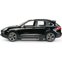 MASINA CU TELECOMANDA PORSCHE CAYENNE TURBO NEGRU CU SCARA 1 LA 14 - Img 9