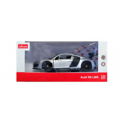 Masinuta metalica audi r8 argintie scara 1 la 24 - Img 2