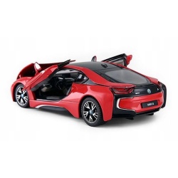 MASINUTA METALICA BMW I8 ROSU SCARA 1 LA 24 - Img 3