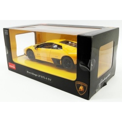 MASINUTA METALICA LAMBORGHINI MURCIELAGO LP670-4 GALBEN SCARA 1 LA 24