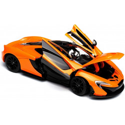 MASINUTA METALICA McLAREN P1 PORTOCALIU SCARA 1 LA 24 - Img 3