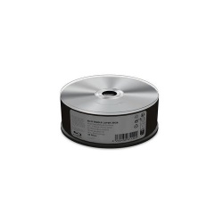 MediaRange BD-R 25GB, 6x speed, shiny silver, unprinted/blank, wide sputtered, Cake 25