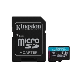 MICROSD CARD KS 512GB CL10 UHS-I CANV GO - Img 2