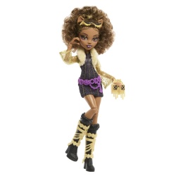 MONSTER HIGH PAPUSA CLAWDEEN WOLF CU DULAP REVELATOR SI ACCESORII - Img 3