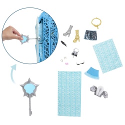 MONSTER HIGH PAPUSA FRANKIESTEIN CU DULAP REVELATOR SI ACCESORII - Img 7