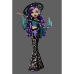 MONSTER HIGH VRAJA LUNII PAPUSA WILLOW THORNE CU ACCESORII - Img 5