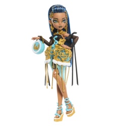 MONSTER HIGH ZIUA DE NASTERE DULCE SI INFRICOSATOARE PAPUSA CLEO DE NILE CU ACCESORII - Img 4