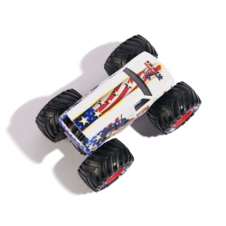 MONSTER JAM MASINUTA METALICA JESTER SCARA 1 LA 64 - Img 4