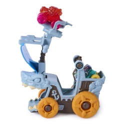 MONSTER JAM MINI JAMS SET DE JOACA LANSATOR MEGALODON DISTRUGATOR MARIN - Img 11