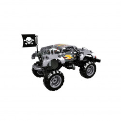 Monster truck argintiu tip lego tehnic de constructie (232 piese) - Img 4