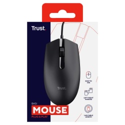 Mouse Trust Basi 1200 DPI, negru - Img 6