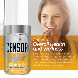 Nds Nutrition Censor Body Toner, Formula Cla Pentru Tonifierea Corporala, 90 Cps - Img 6