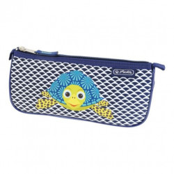 Necessaire triunghiular sport, motiv cute animals turtle