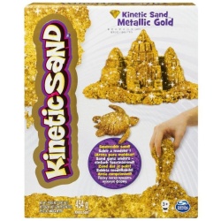 NISIP KINETIC METALE SI MINERALE STRALUCITOARE AURIU - Img 1