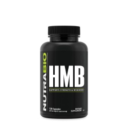Nutrabio Hmb Strength & Recovery Support, Suport Pentru Forta Si Recuperare Musculara, 120 Cps