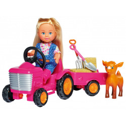 Papusa evi love cu tractor - Img 2