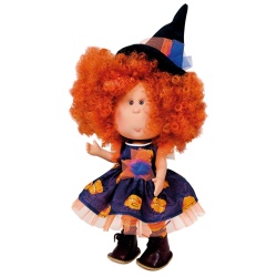 Papusa Nines D'Onil, Mia Halloween, cu miros de vanilie, 30 cm (2024) - Img 1
