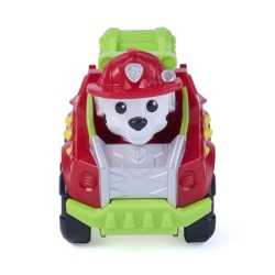 PATRULA CATELUSILOR FILMUL CU DINOZAURI PUP SQUAD RACERS VEHICUL CU FIGURINA MARSHALL 6.5CM - Img 2