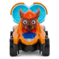 PATRULA CATELUSILOR PUP SQUAD RACERS VEHICUL METALIC ZUMA SCARA 1:55 - Img 4