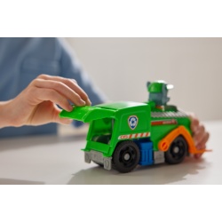PATRULA CATELUSILOR SET VEHICUL DE BAZA CAMIONUL DE RECICLARE SI FIGURINA ROCKY - Img 2