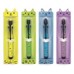 Pix 3 culori in 1, Furry Friends, cu varf touch, 4 modele (16 buc/display) - Img 2