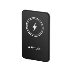 Power Bank Verbatim 5.000mAh Charge'n'Go BlackMagnetic Wireless - Img 1